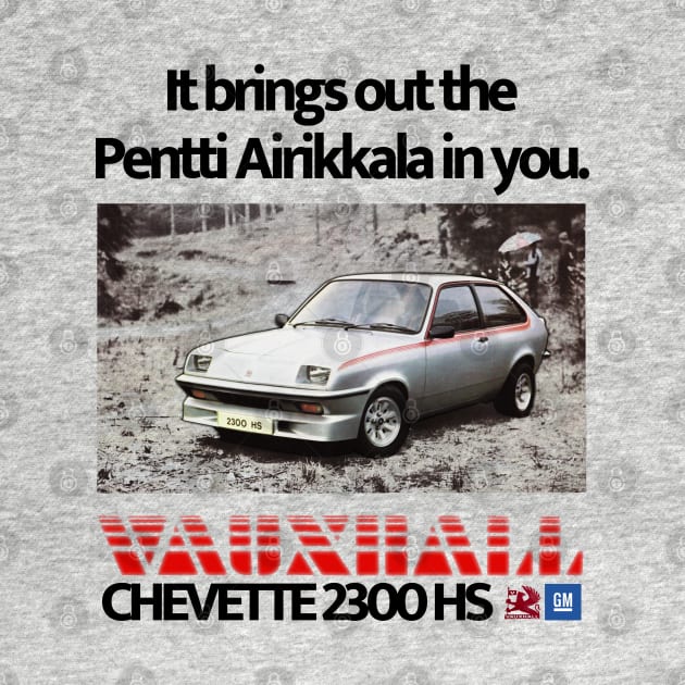 VAUXHALL CHEVETTE 2300 HS - advert by Throwback Motors